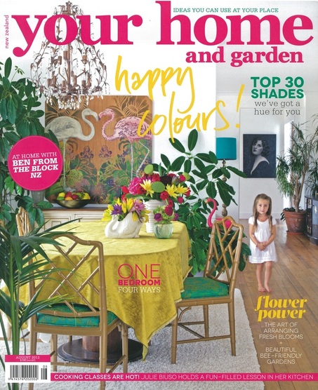 your home and garden cover - August 2013